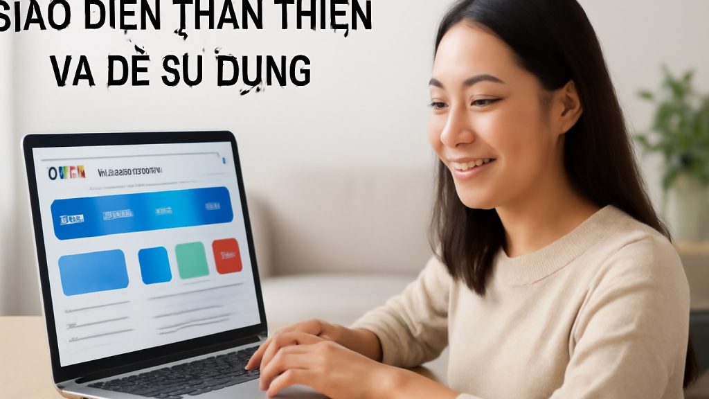 Giao diện thân thiện và dễ sử dụng Minh họa: Giao diện thân thiện và dễ sử dụng