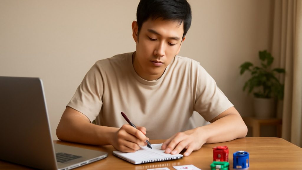 Minh họa: Xác định mục tiêu chơi và thiết lập kỷ luật ngay từ đầu